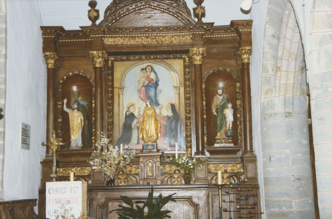 retable latéral nord