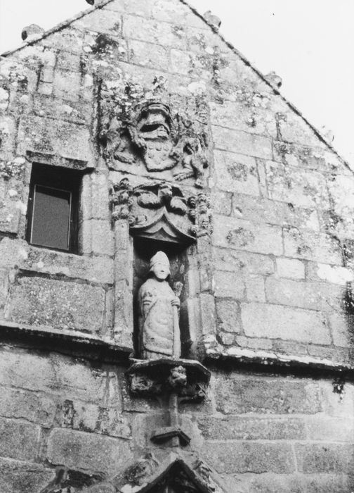 Trois statues : Saint Gilles et deux Saint Loup