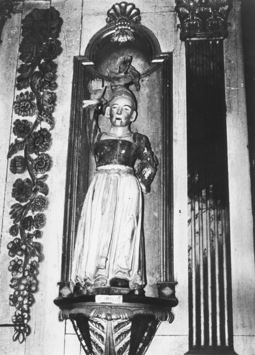 statue : Sainte Apolline