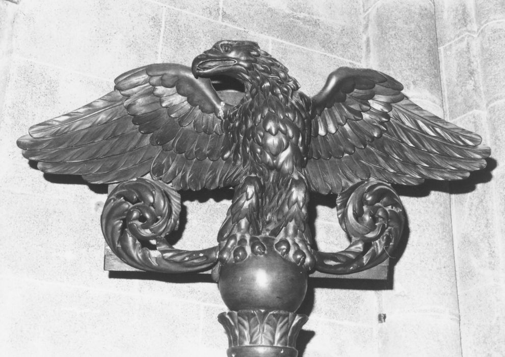 lutrin (aigle-lutrin), vue partielle
