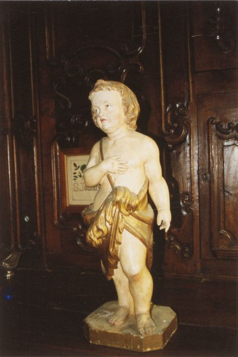 Statue : Angelot ou Saint Jean-Baptiste enfant