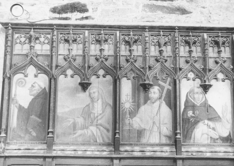 stalles, vue partielle