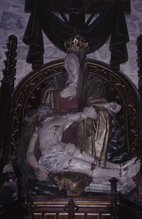 groupe sculpté : Vierge de Pitié