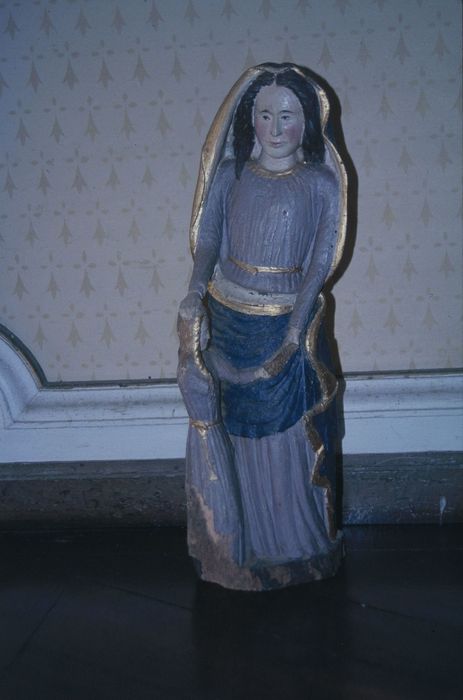 groupe sculpté : Éducation de la Vierge