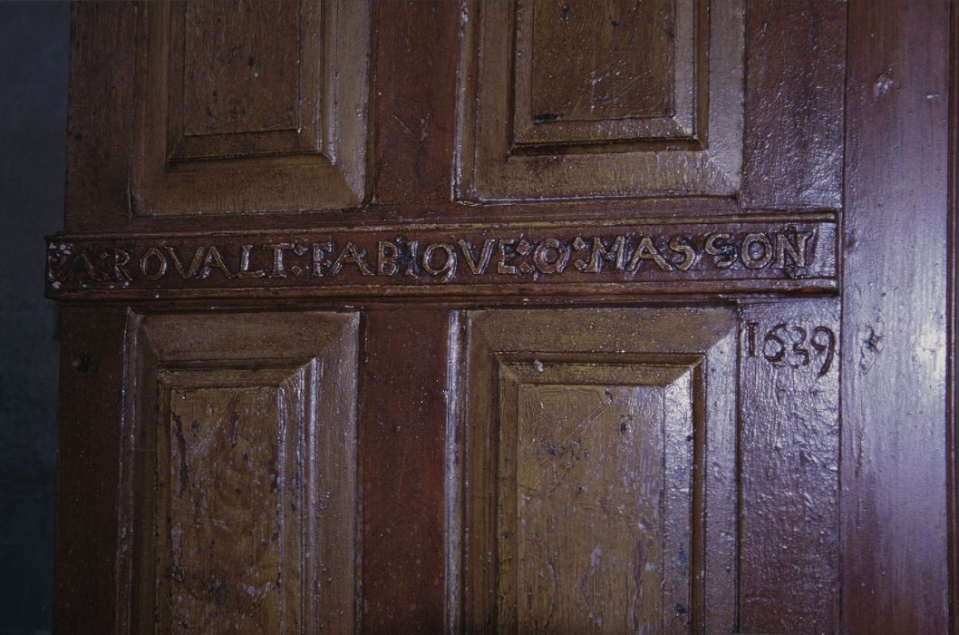 chaire à prêcher, détail