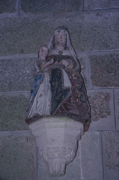groupe sculpté : Sainte Anne et la Vierge