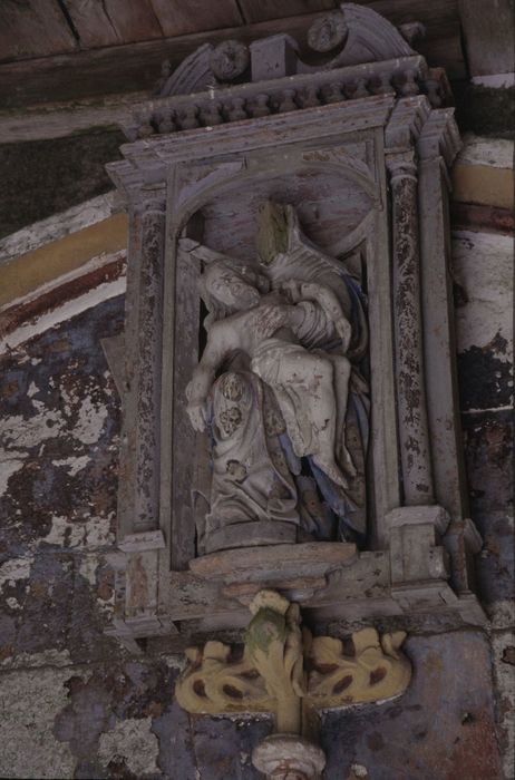 groupe sculpté : Vierge de Pitié