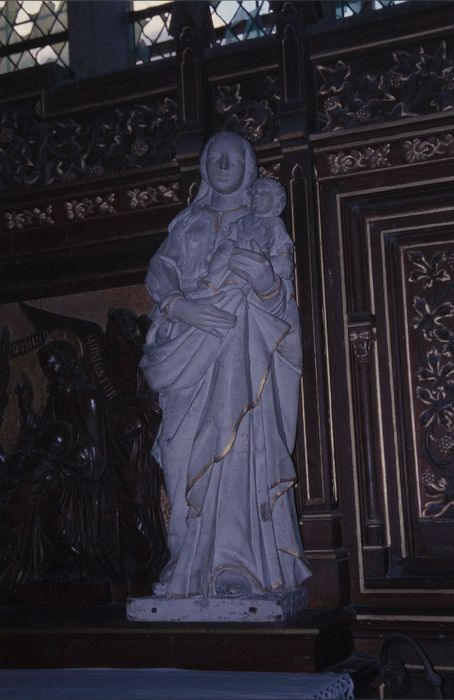 statue : Vierge à l'Enfant dite Notre-dame de la Sagesse