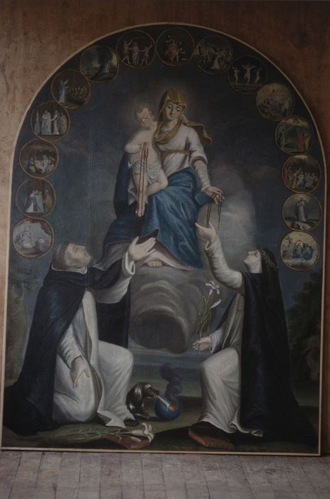 tableau : Donation du Rosaire