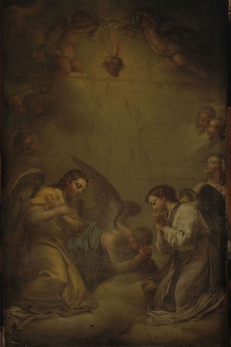 tableau : Adoration du Sacré-coeur