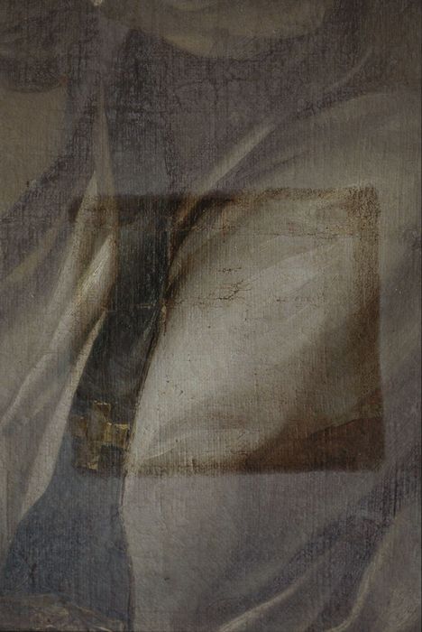 tableau : Adoration du Sacré-coeur, détail