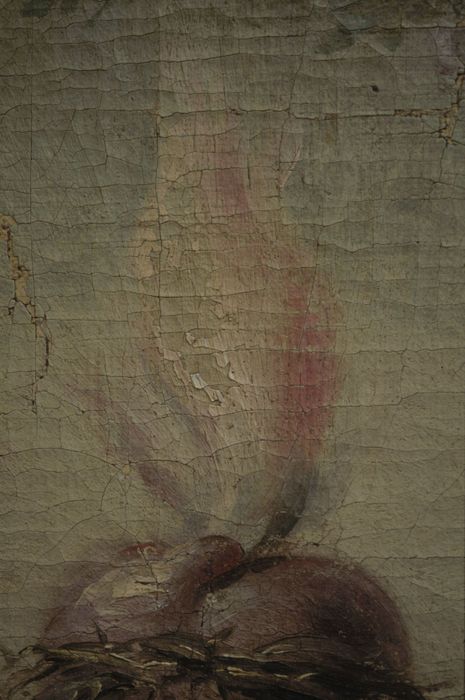 tableau : Adoration du Sacré-coeur, détail