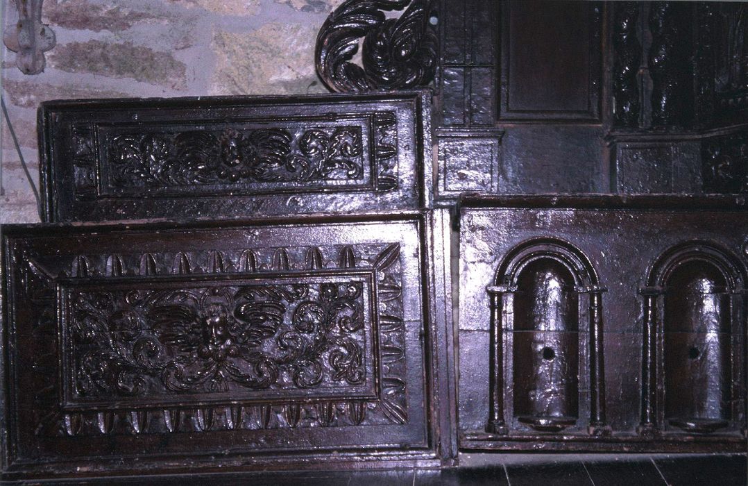 retable, détail