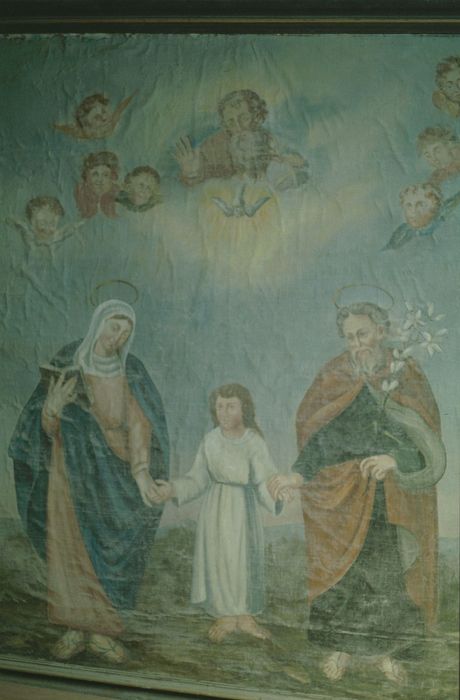 tableau : Sainte Famille et Trinité
