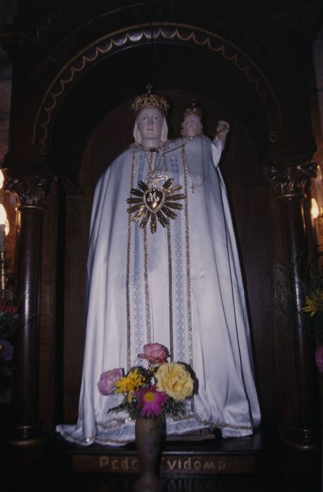 statue de procession : Vierge à l'Enfant