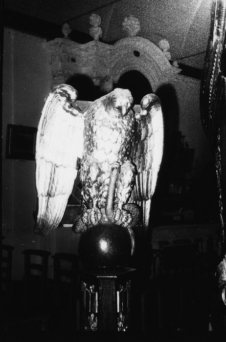 lutrin (aigle-lutrin), vue partielle