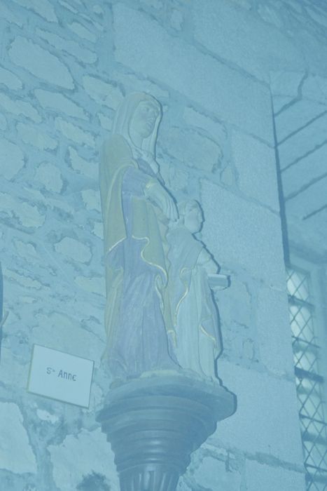 groupe sculpté : Sainte Anne et la Vierge