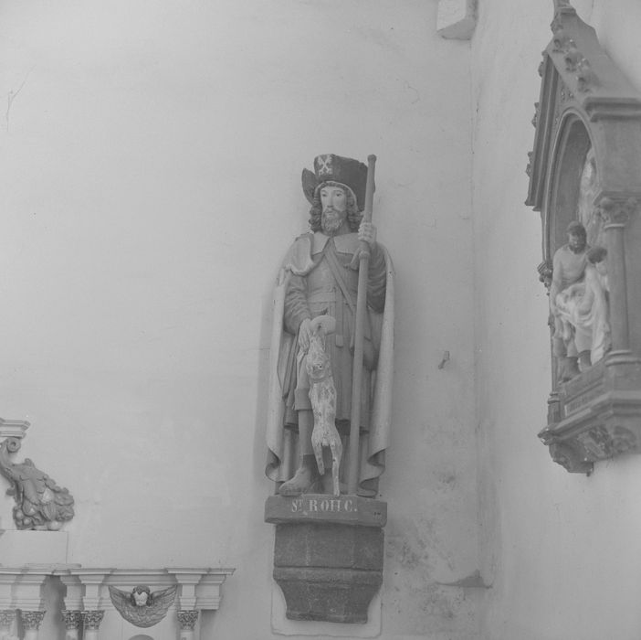 Statue : saint Roch