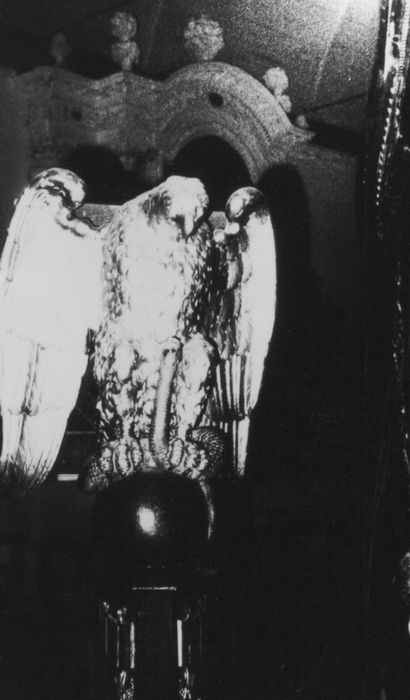 lutrin (aigle-lutrin), vue partielle