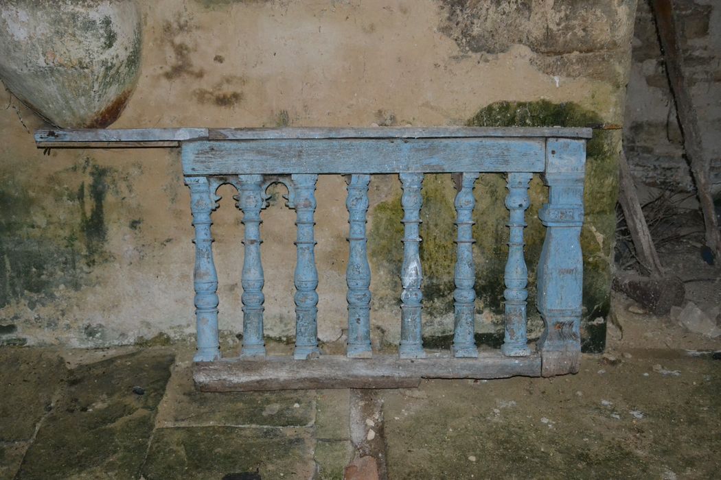 clôture de choeur (table de communion), vue partielle