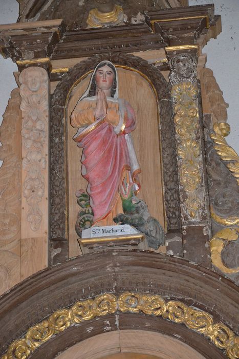 statue : Sainte Marguerite