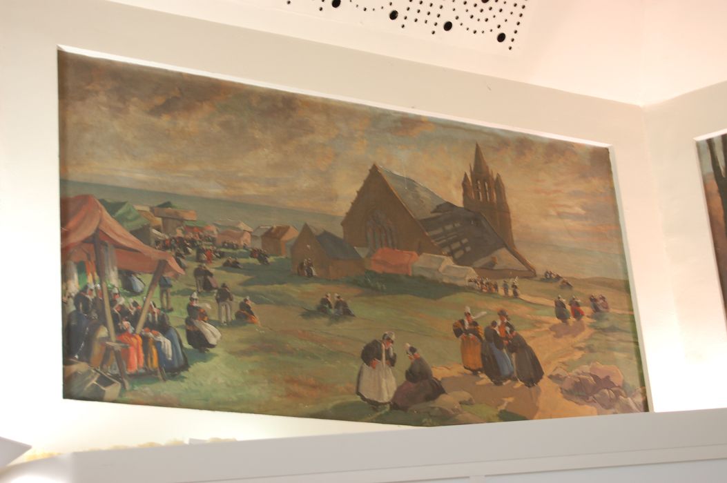 peinture monumentale : Penmarc'h, Notre-Dame-de-la-Joie - © Ministère de la Culture (France), Archives départementales des Côtes-d’Armor, Conservation des antiquités et des objets d’art – Tous droits réservés