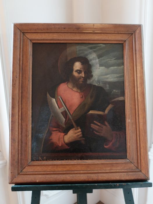 tableau : Saint Mathias Vitam Aeternam - © Ministère de la Culture (France), Archives départementales des Côtes-d’Armor, Conservation des antiquités et des objets d’art – Tous droits réservés