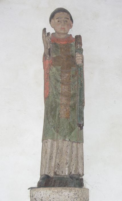 statue : Saint abbé