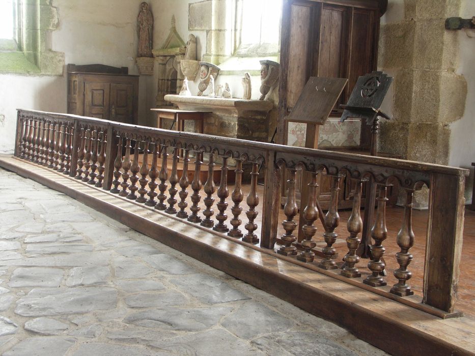 clôture de choeur (table de communion), ensemble nord