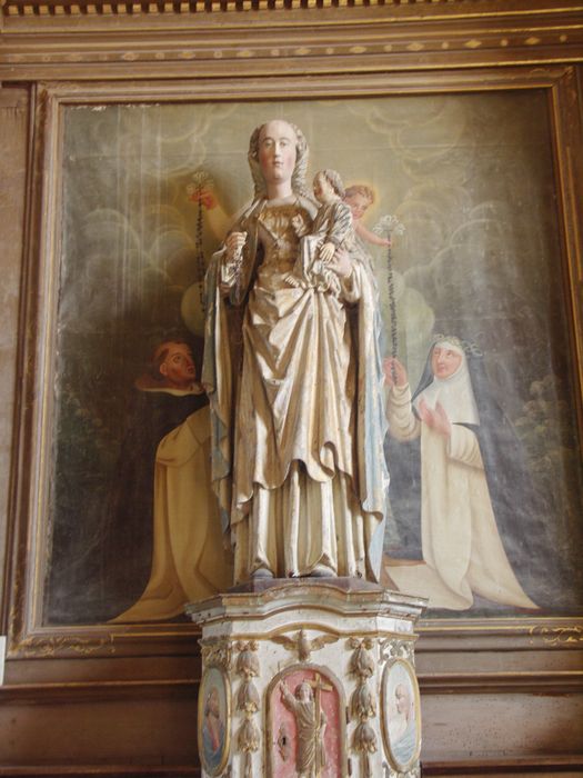 statue : Vierge à l'Enfant