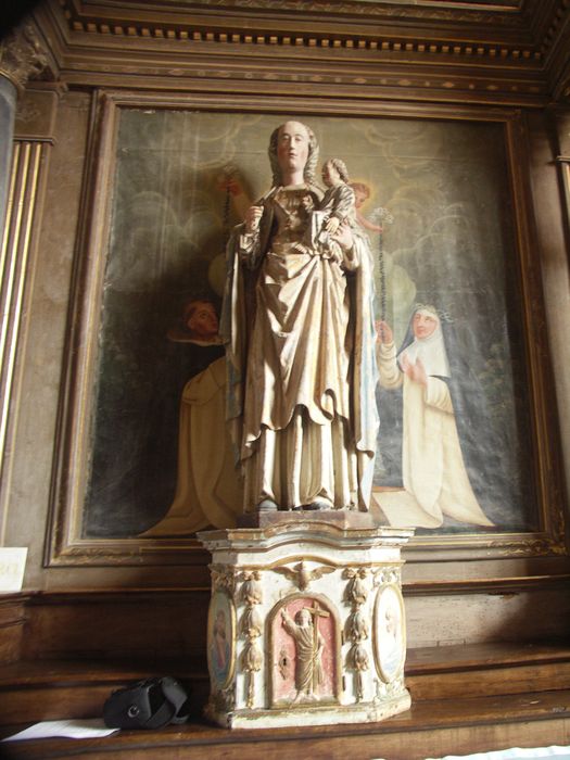 statue : Vierge à l'Enfant