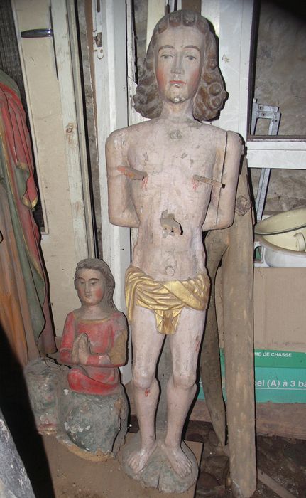 statue : Saint Sébastien