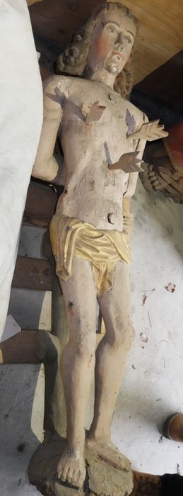 statue : Saint Sébastien