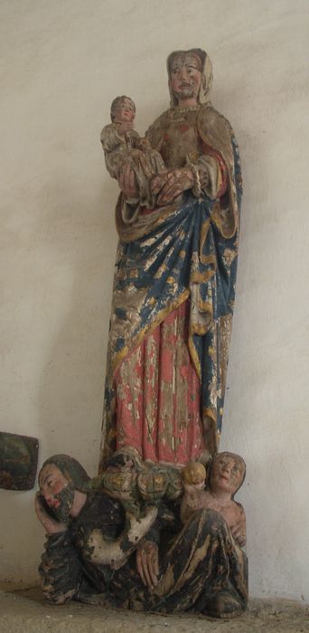 statue : Vierge à l'Enfant