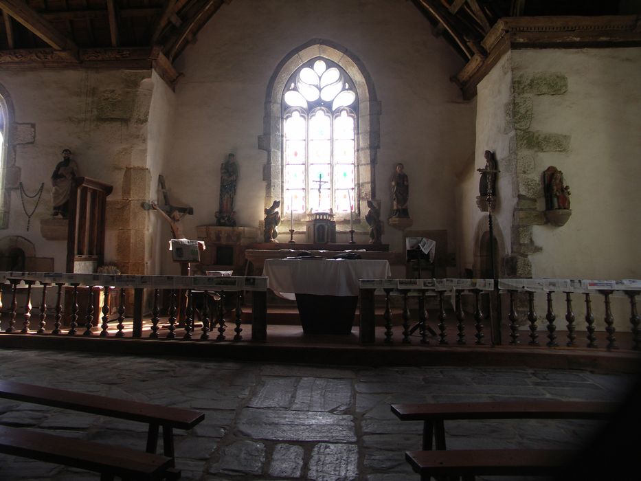 clôture de choeur (table de communion)