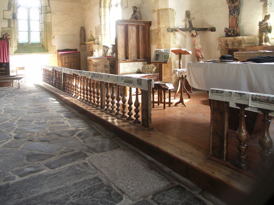 clôture de choeur (table de communion)