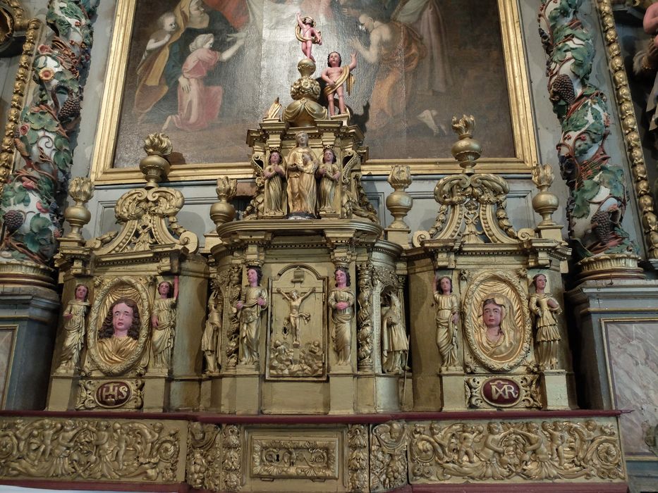 tabernacle du retable du maître-autel