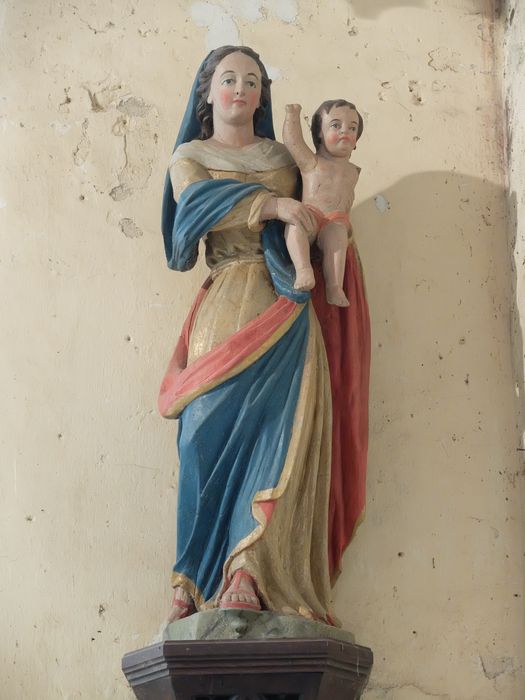 statue : Notre-Dame de Plourac'h - © Ministère de la Culture (France), Archives départementales des Côtes-d’Armor, Conservation des antiquités et des objets d’art – Tous droits réservés