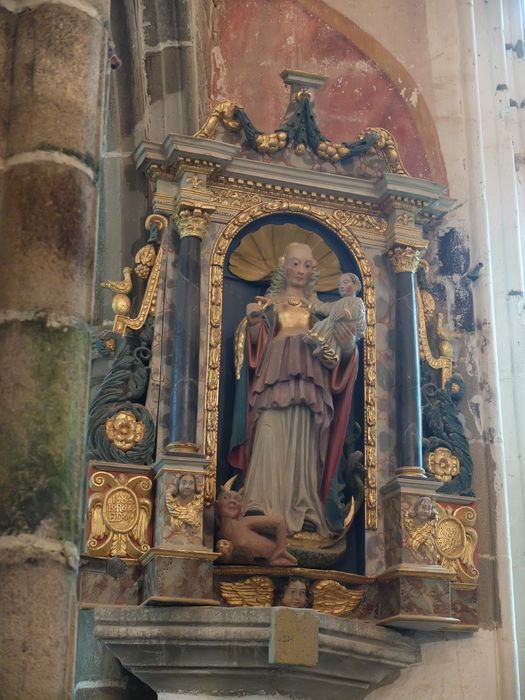 Statue : Vierge à l'Enfant dite Notre-Dame de Kerfons