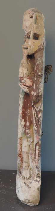 Statuette de Saint Jean-Baptiste, profil gauche
