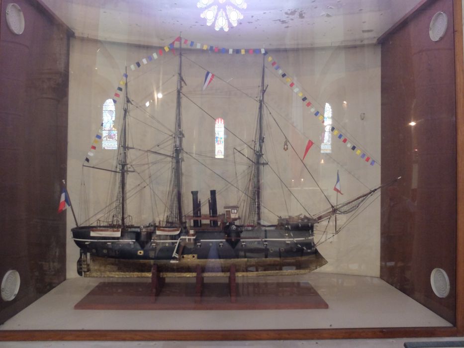 maquette ex-voto de bateau