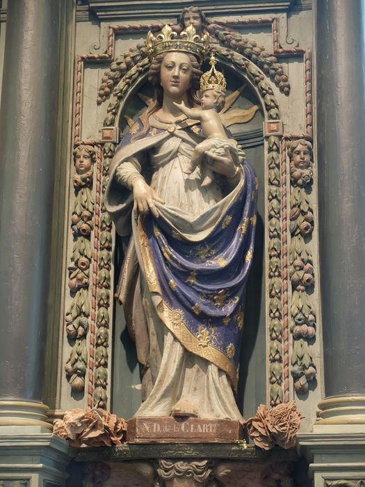 statue dite Notre-Dame-de-la-Clarté : Vierge à l'Enfant