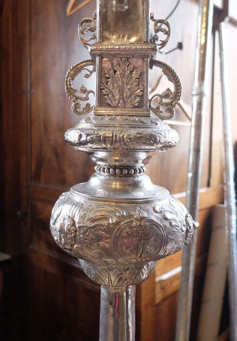 croix de procession, détail