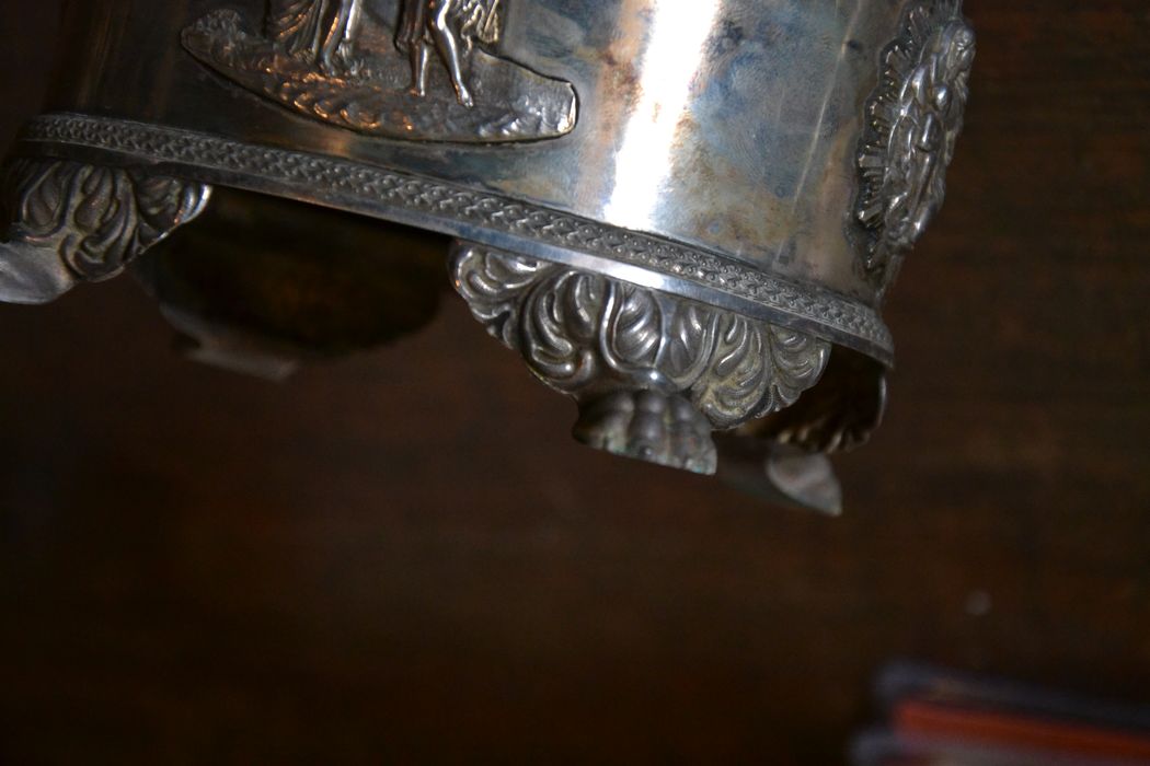 coffret de baptême, détail