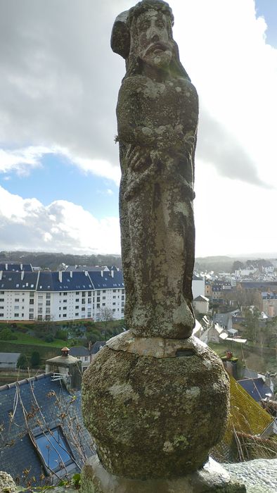 statue : Christ aux liens - © Ministère de la Culture (France), Archives départementales des Côtes-d’Armor, Conservation des antiquités et des objets d’art – Tous droits réservés 