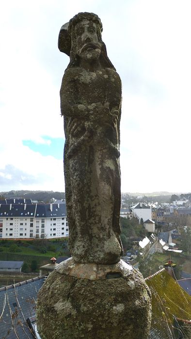statue : Christ aux liens - © Ministère de la Culture (France), Archives départementales des Côtes-d’Armor, Conservation des antiquités et des objets d’art – Tous droits réservés 