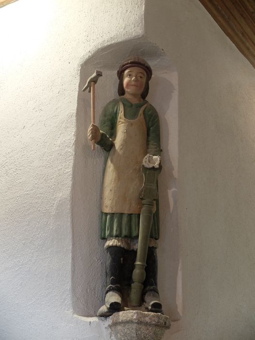 statue : Saint Eloy - © Ministère de la Culture (France), Archives départementales des Côtes-d’Armor, Conservation des antiquités et des objets d’art – Tous droits réservés