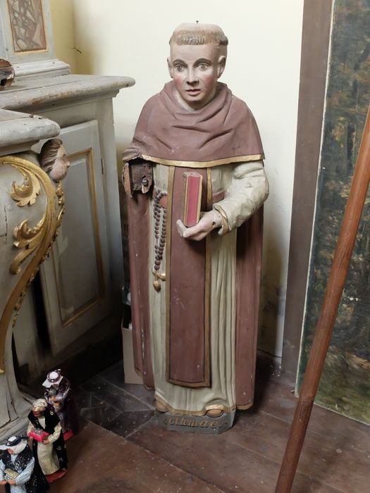 statue : Saint Botmail - © Ministère de la Culture (France), Archives départementales des Côtes-d’Armor, Conservation des antiquités et des objets d’art – Tous droits réservés