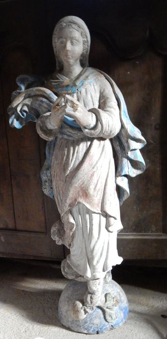 statue de procession : Vierge
