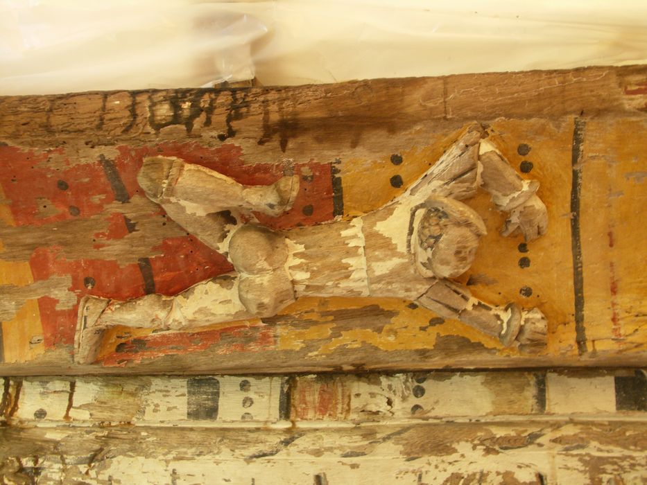 nef, sablière, détail